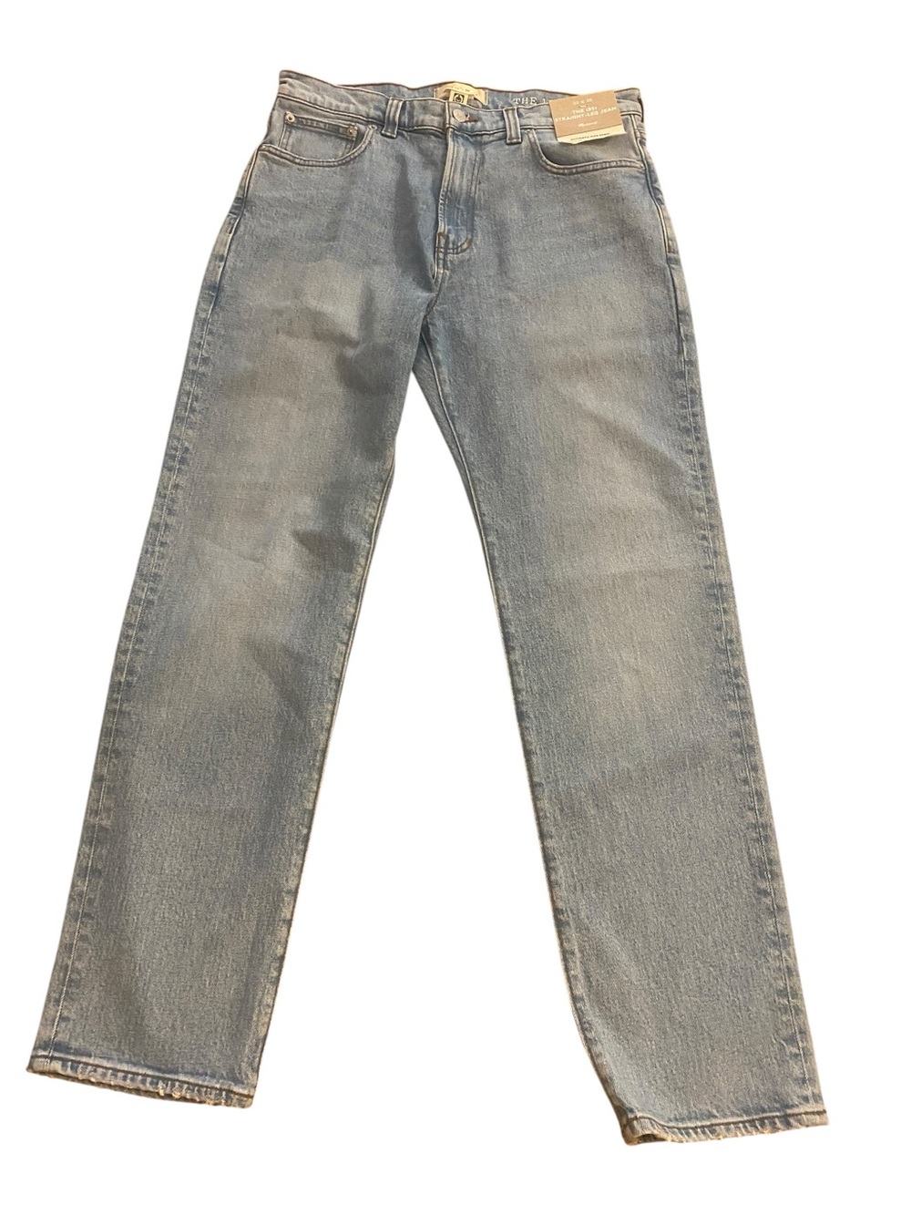 Madewell Men’s Light Blue 1991 Straight Leg Jeans 32x30 New